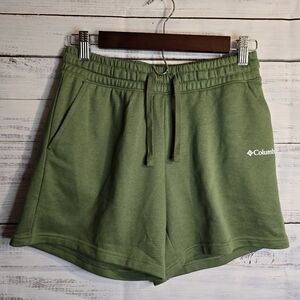 NWT Columbia Green Cozycore Lounge Tek Womans Size XS Shorts